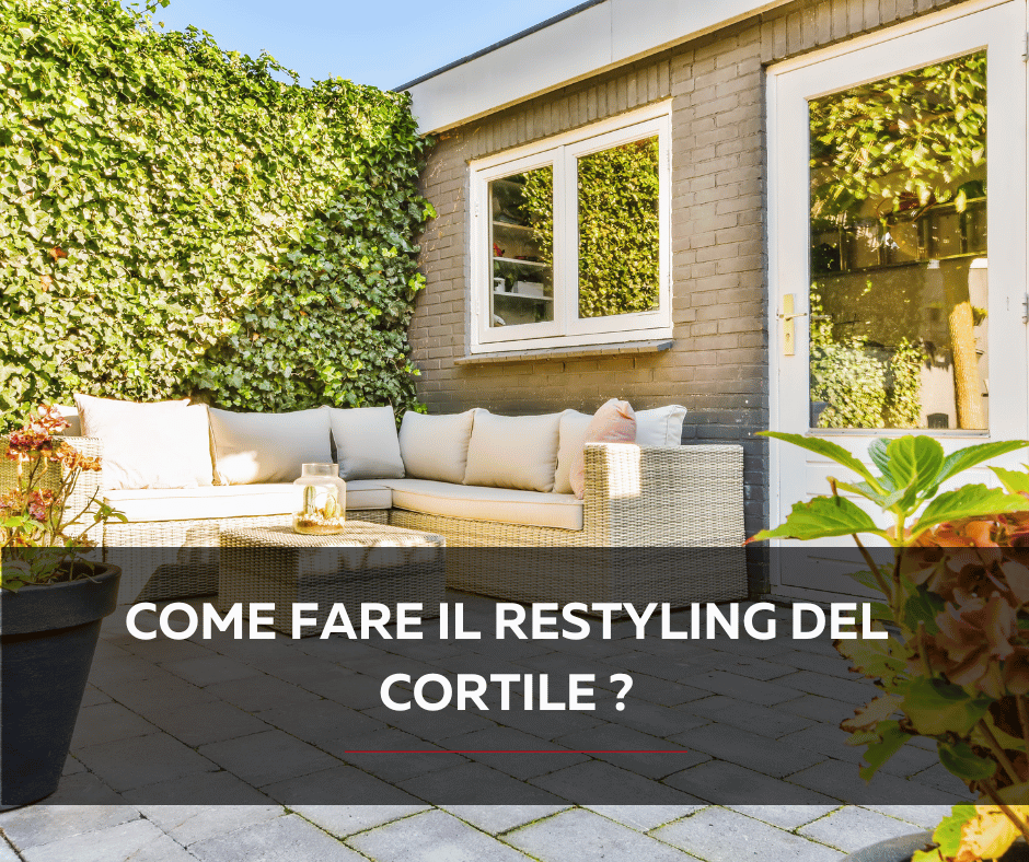 restyling del cortile pianfei costruzioni